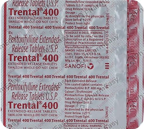 trental 400 mg uses.